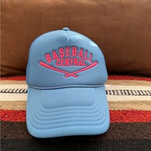 Baseball trucker hat